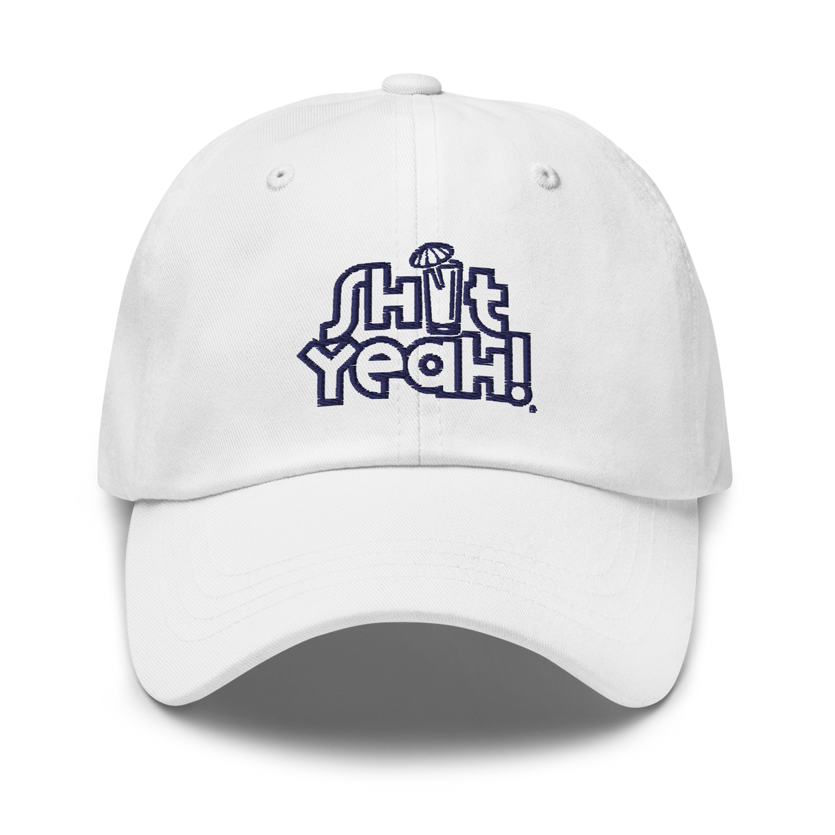 "SHIT YEAH!" Dad Hat | Outline Logo w/ Cocktail