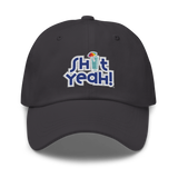 "SHIT YEAH!" Dad Hat | Blue Logo w/ Cocktail