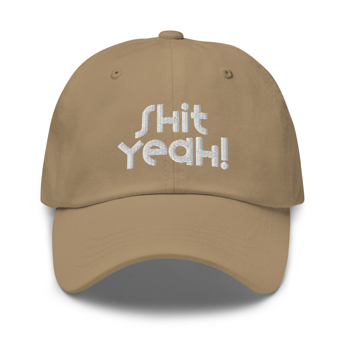 "SHIT YEAH!" Dad Hat | White Logo