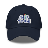 "SHIT YEAH!" Dad Hat | Blue Logo w/ Cocktail