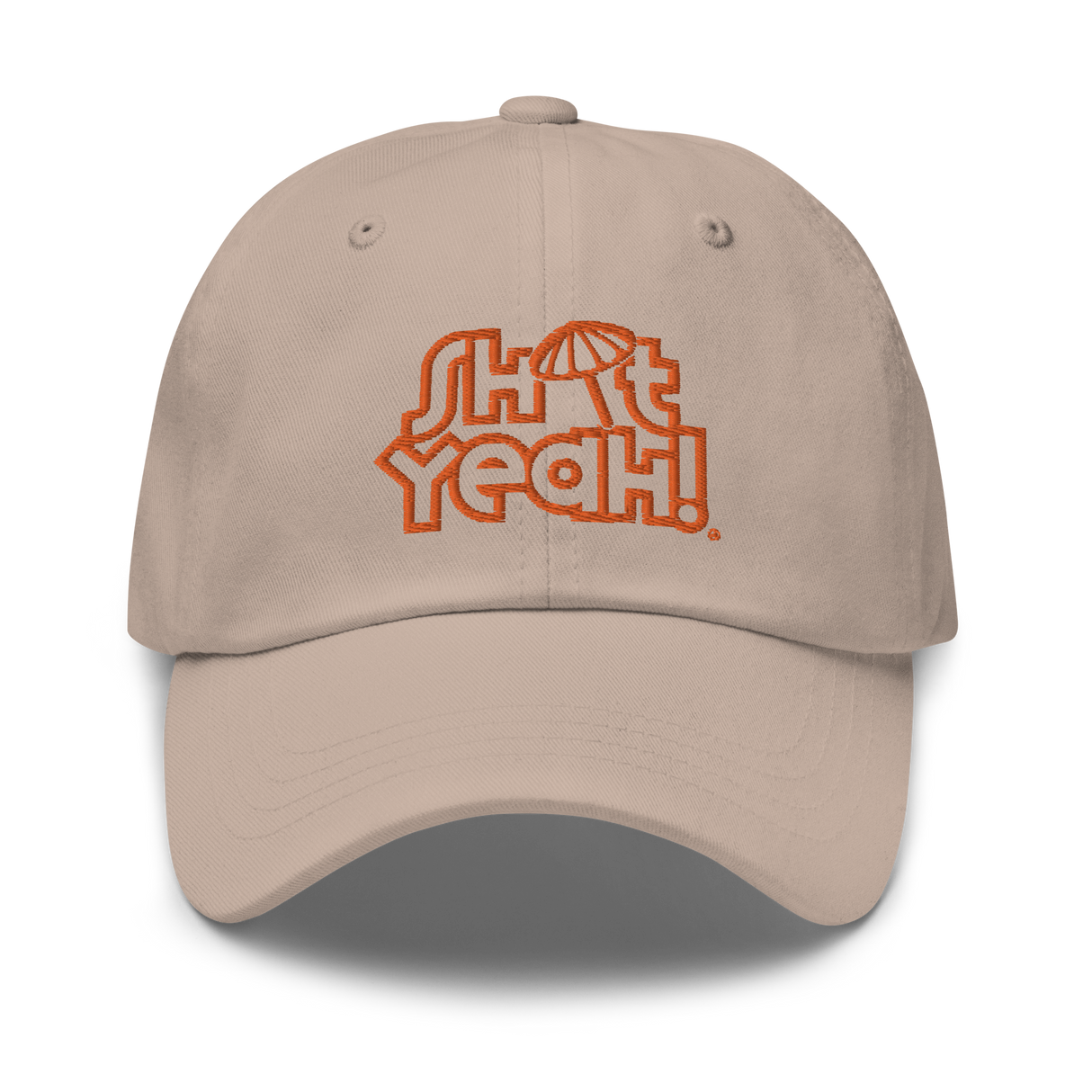 "SHIT YEAH!" Dad Hat | Outline Logo w/ Umbrella