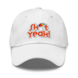 "SHIT YEAH!" Dad Hat | Orange Logo w/ Umbrella