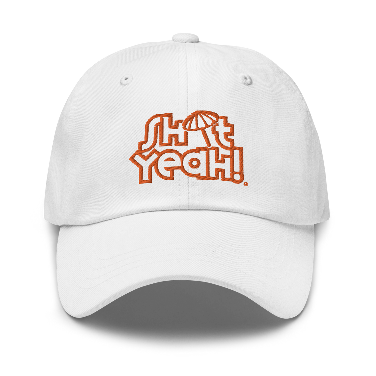 "SHIT YEAH!" Dad Hat | Outline Logo w/ Umbrella