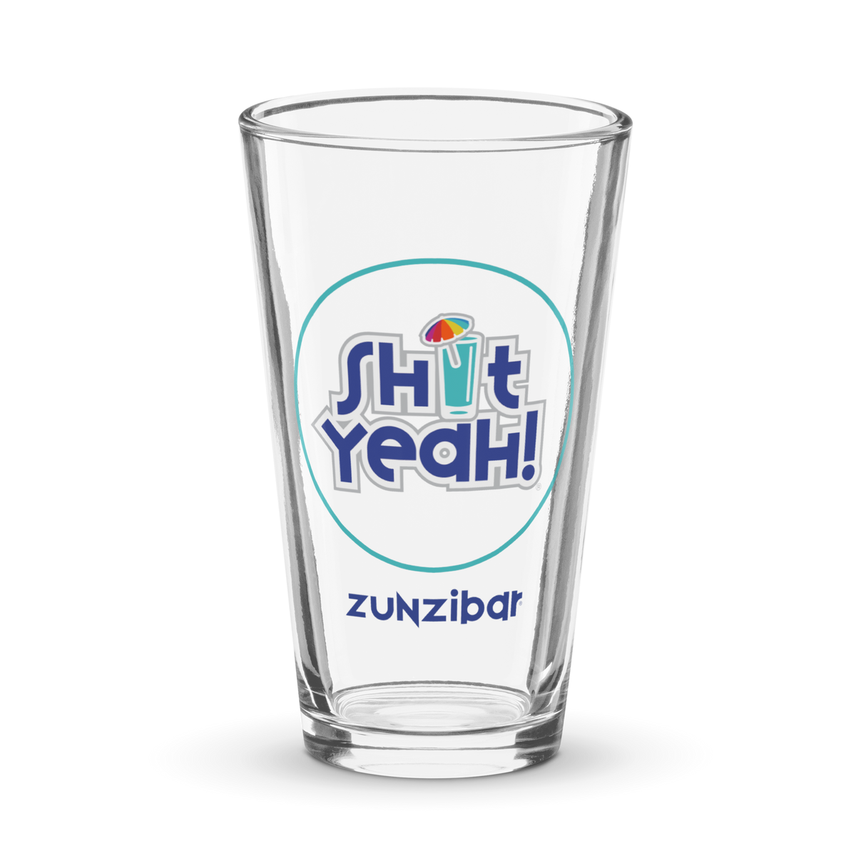 "SHIT YEAH!" | Shaker Pint Glass