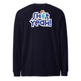 "SHIT YEAH!" Zunzibar Logo | Unisex Long Sleeve Tee