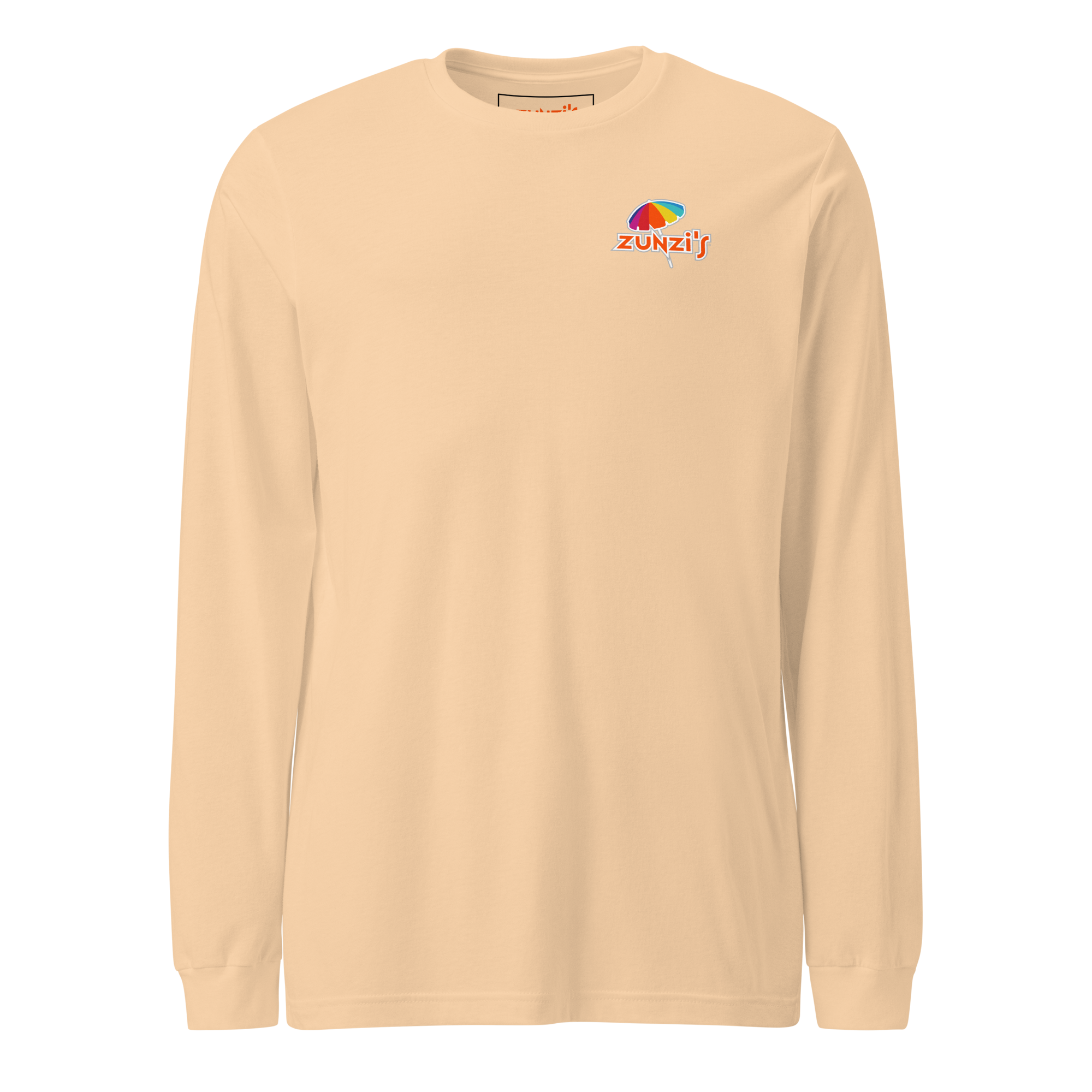 【BAON】[unisex] Chajui Color Printing Long Sleeve T-shirt Color CHI Logo Unisex Longsleeve Shirt