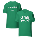 O'SHIT YEAH! Unisex Green T-shirt | ZUNZIBAR St. Patrick's Day