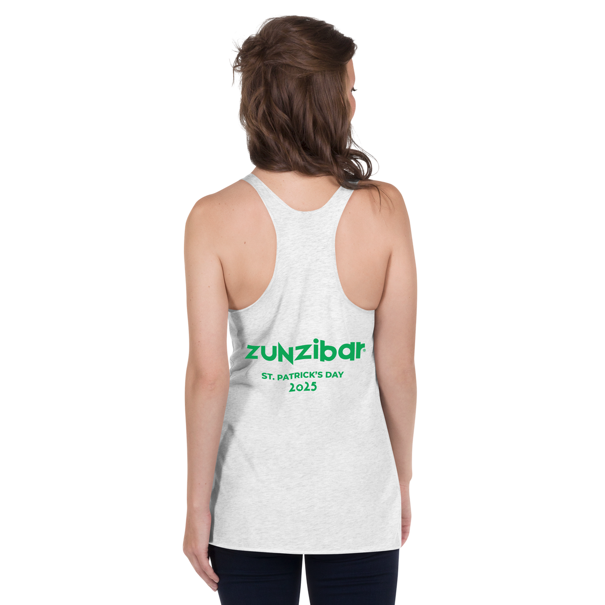 O'SHIT YEAH! Women's Racerback Tank Top | ZUNZIBAR St. Patrick's Day (Fast Shipping)